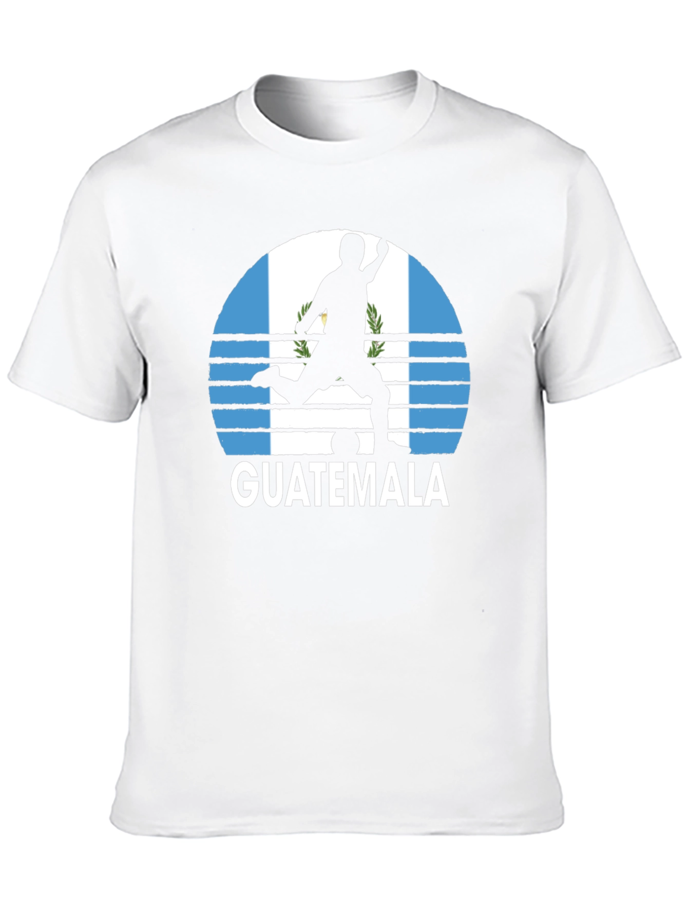 Guatemala Soccer T-Shirt - Flag Graphic Tee