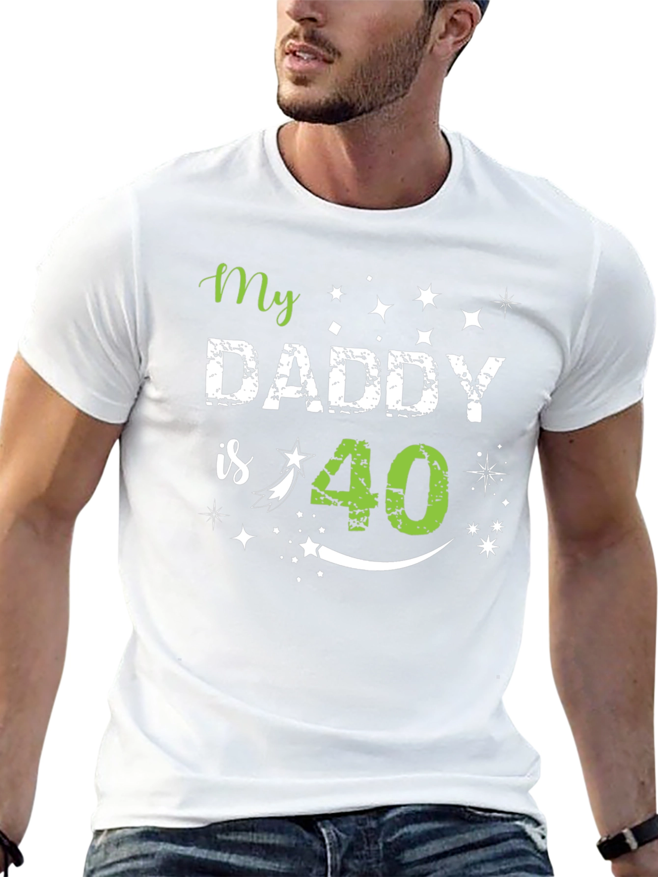 My Daddy is 40 Birthday Graphic Tee