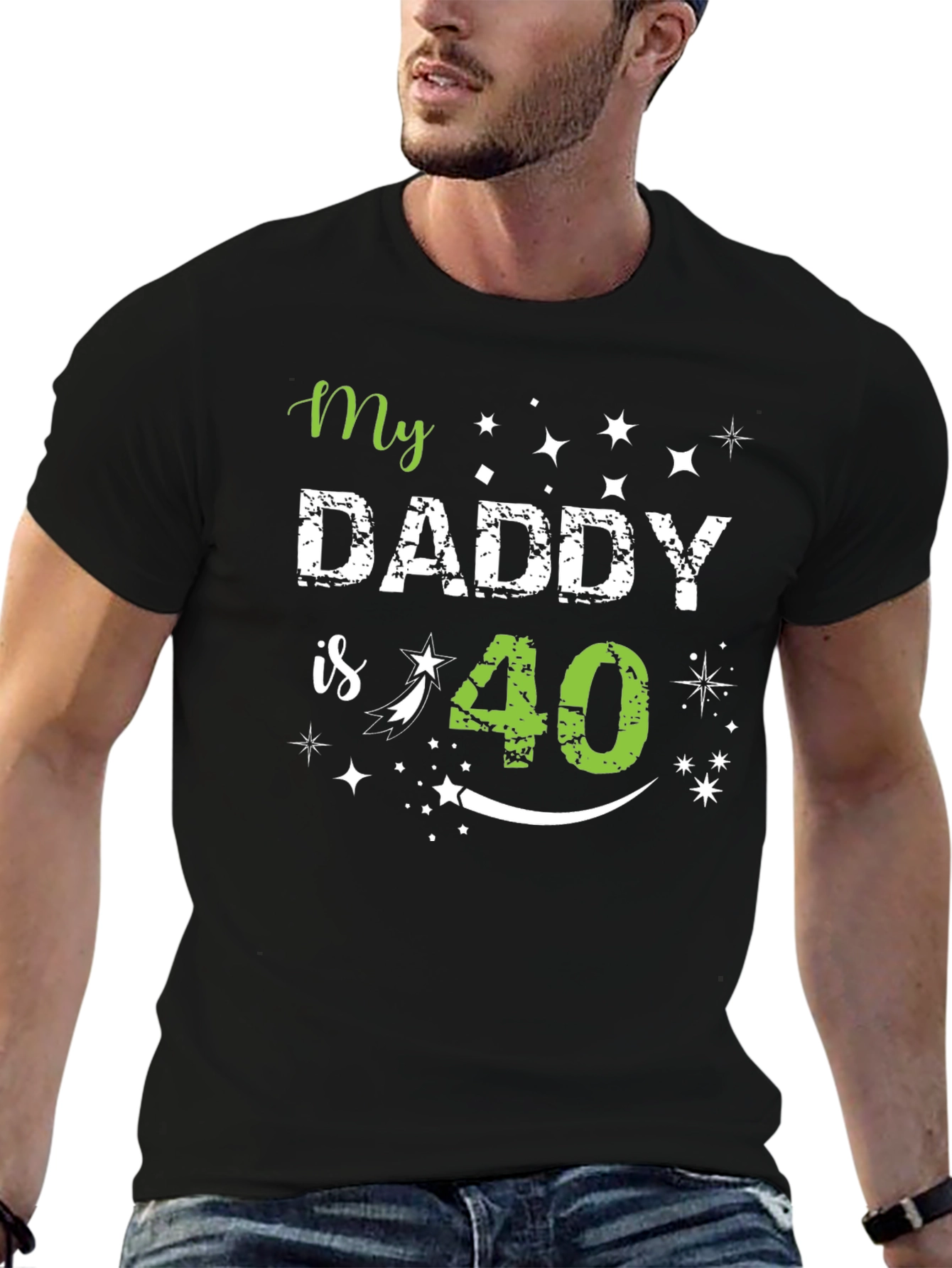 My Daddy is 40 Birthday Graphic Tee