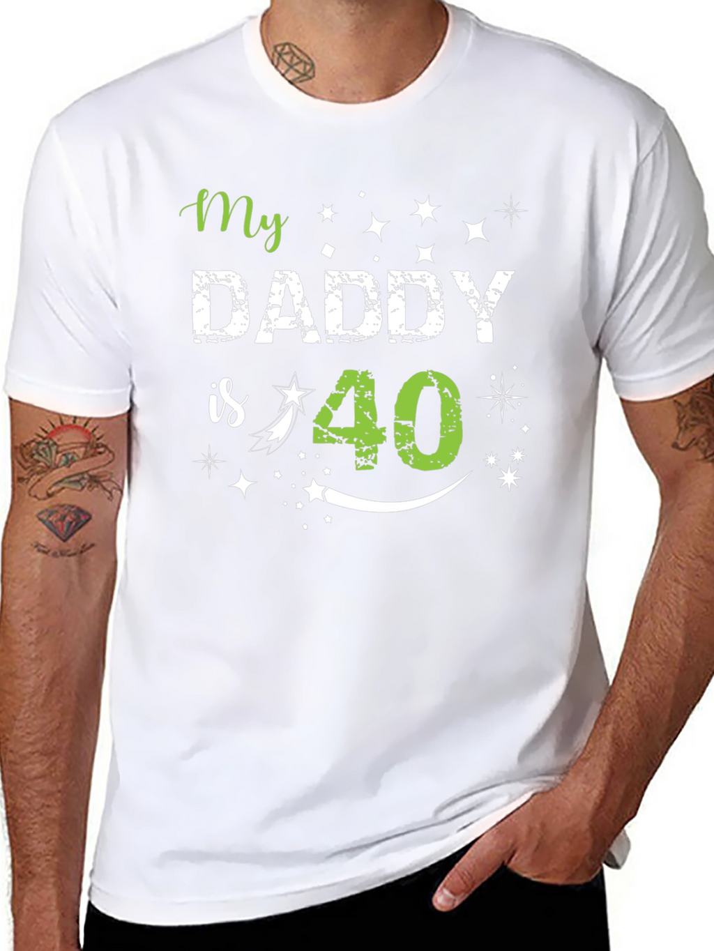 My Daddy is 40 Birthday Graphic Tee