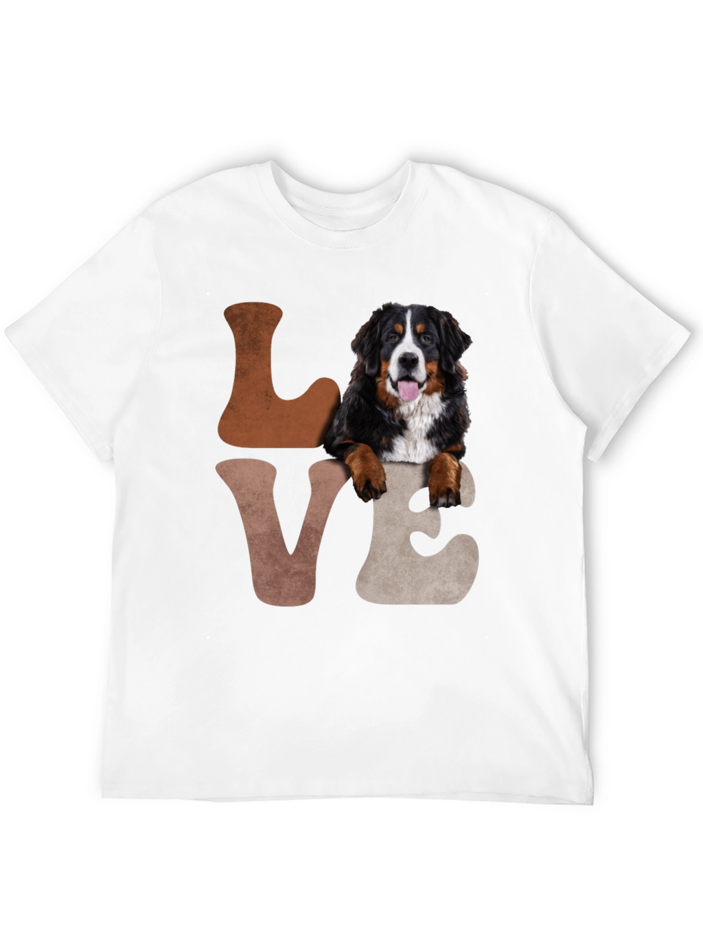 Bernese Mountain Dog Love T-Shirt Dog Lover Tee