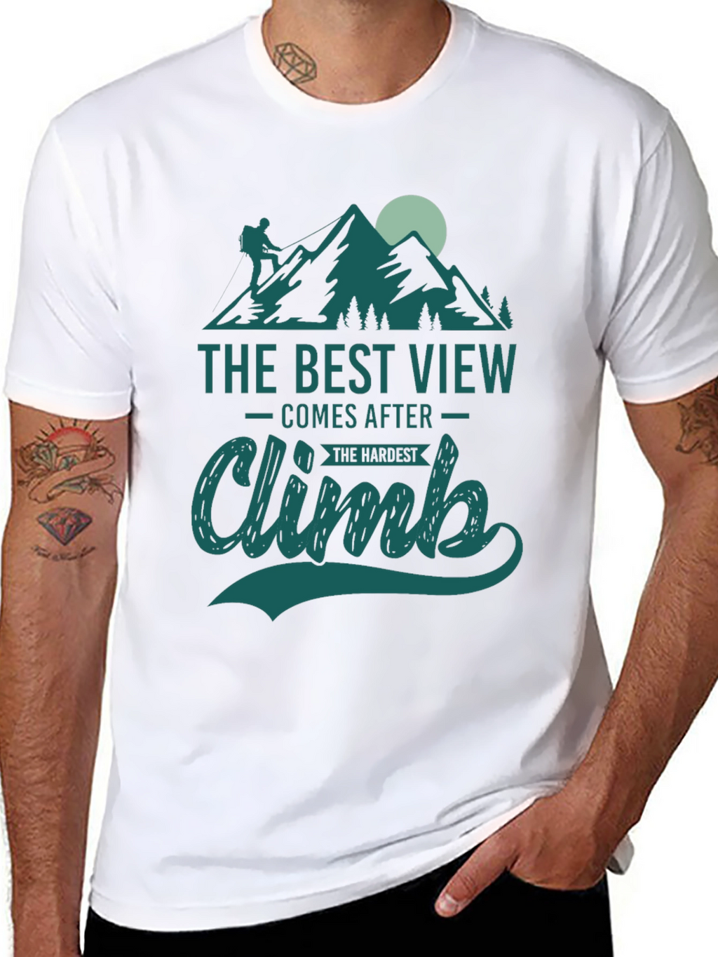 The Best View After Climb T-Shirt