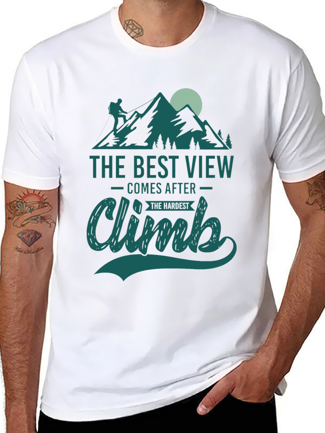 The Best View After Climb T-Shirt
