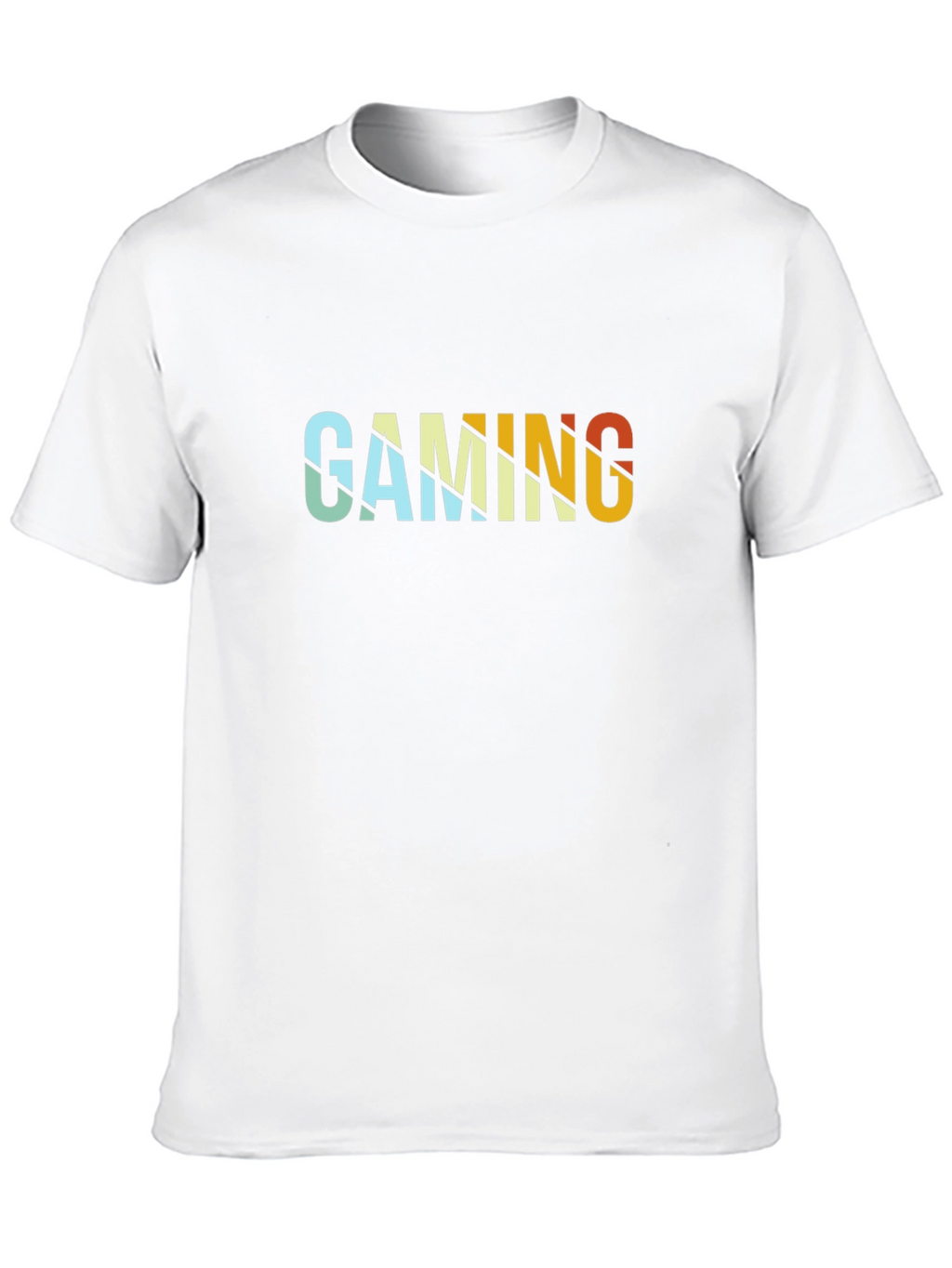 Gaming Retro Style Graphic Tee - Black Cotton