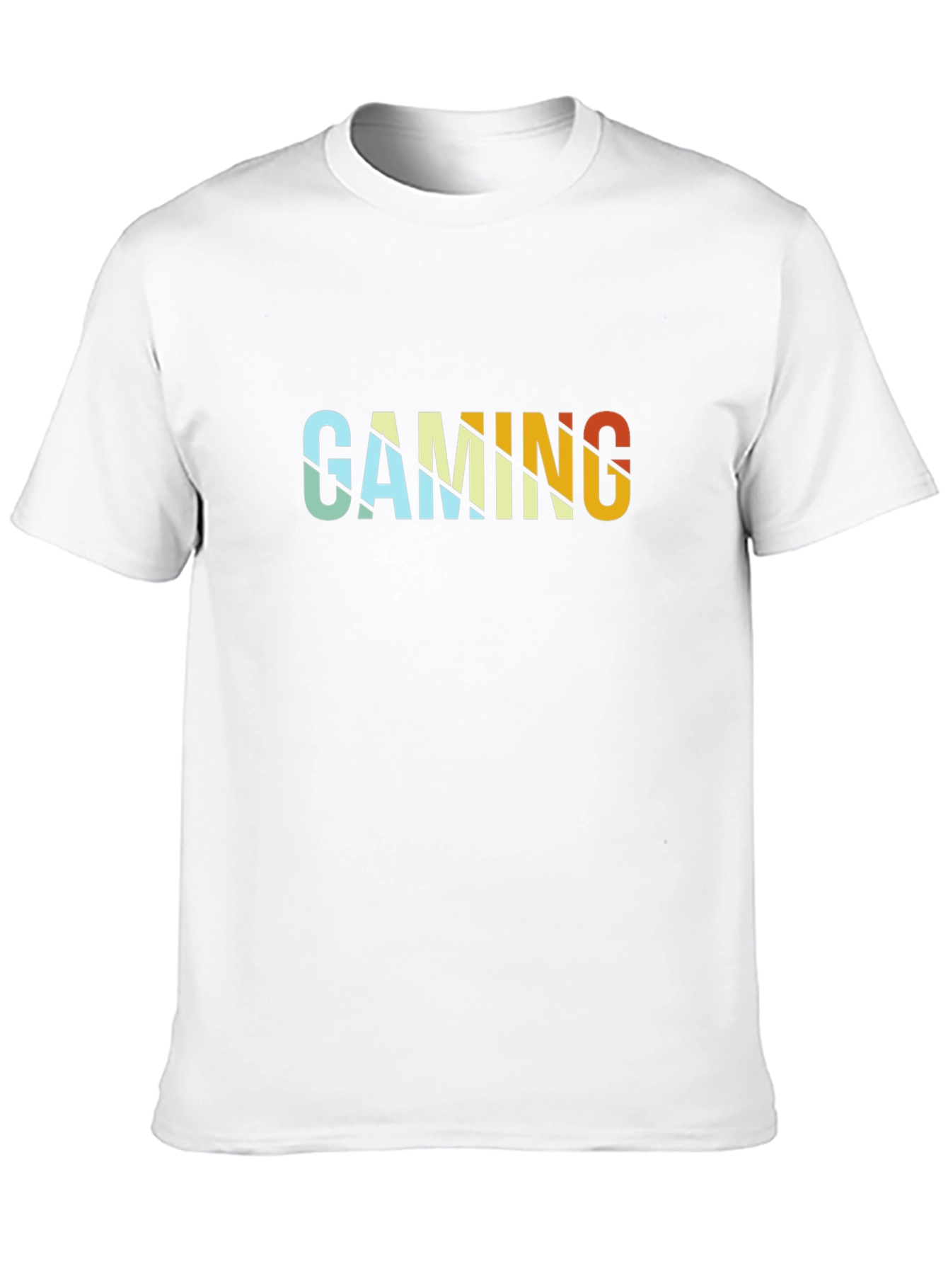 Gaming Retro Style Graphic Tee - Black Cotton
