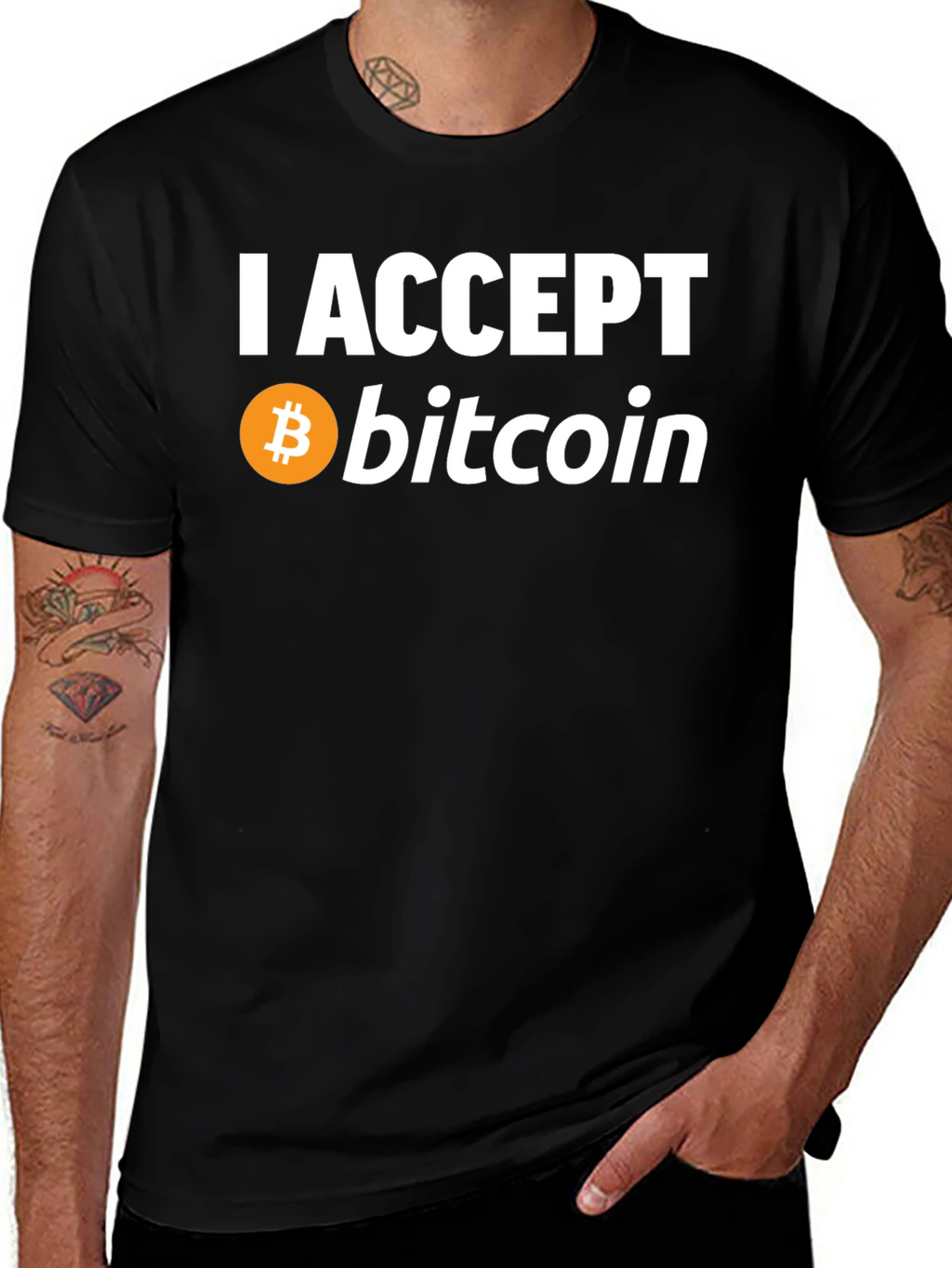 I Accept Bitcoin T-Shirt