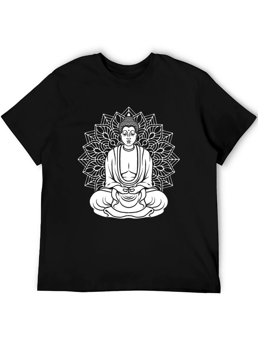Buddha Mandala Graphic T-Shirt
