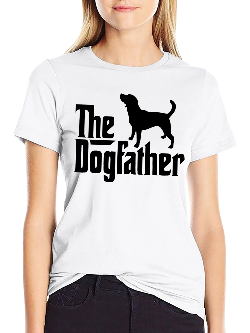 The Dogfather T-Shirt - Black Dog Lover Tee
