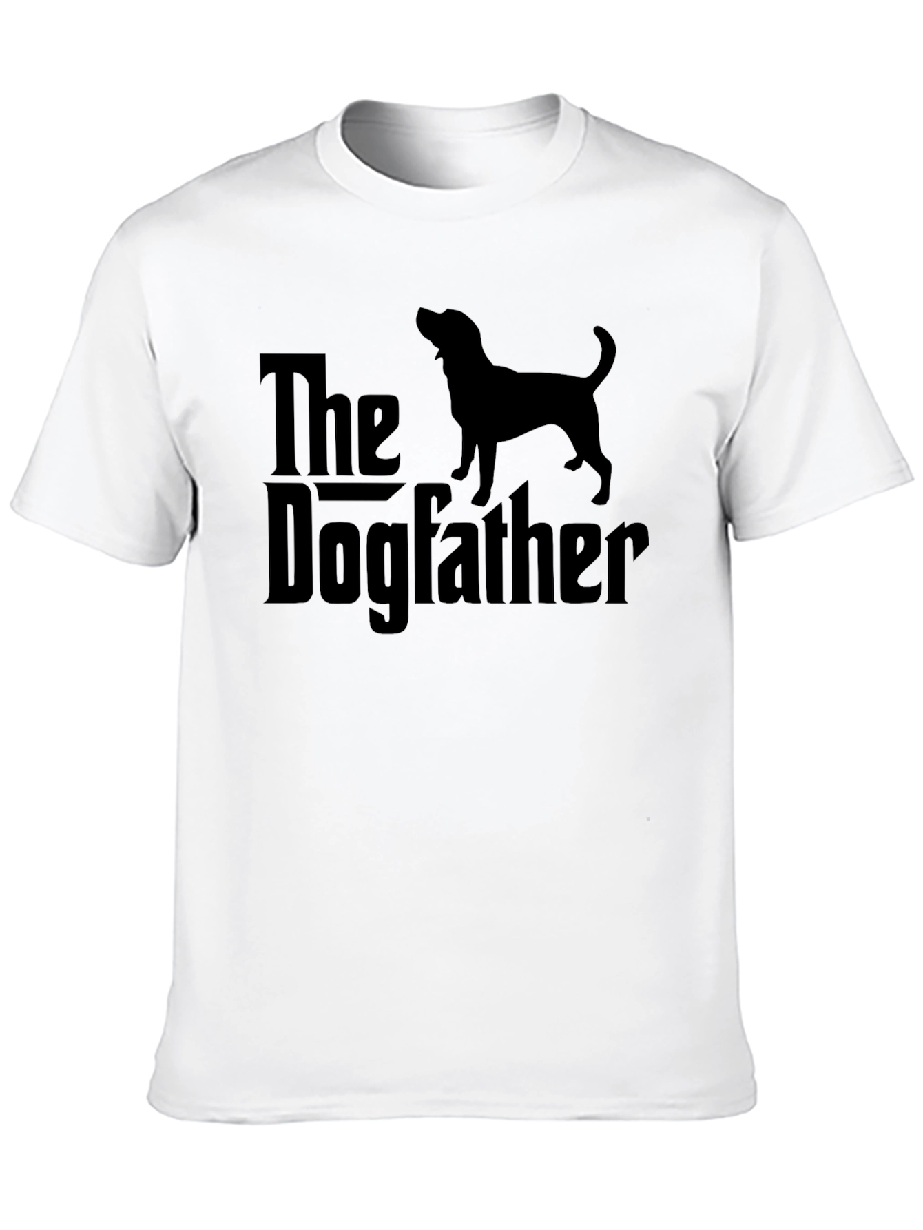 The Dogfather T-Shirt - Black Dog Lover Tee