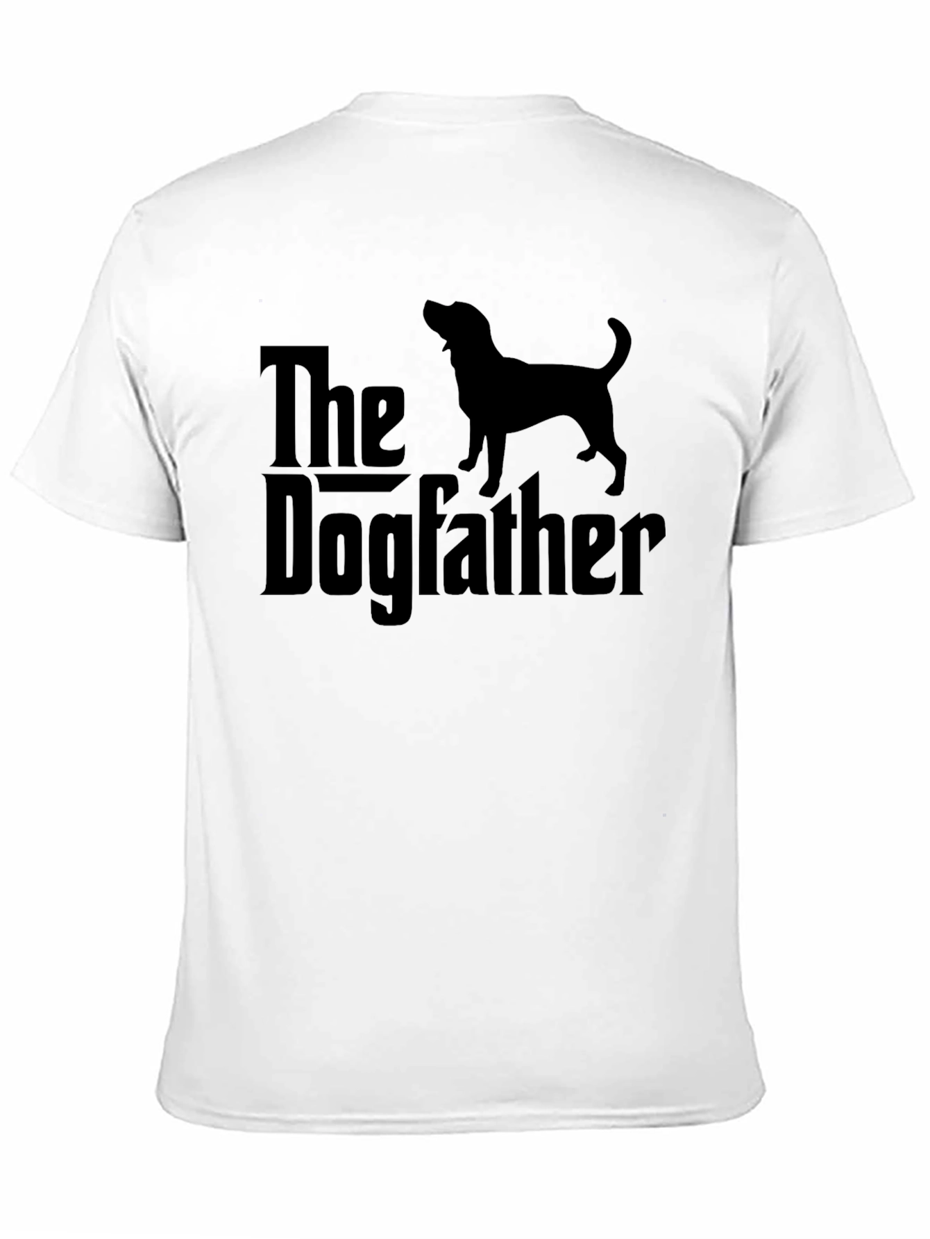 The Dogfather T-Shirt - Black Dog Lover Tee