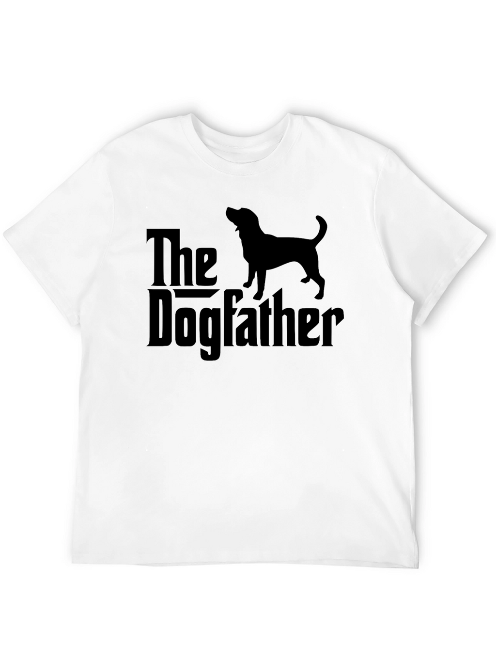 The Dogfather T-Shirt - Black Dog Lover Tee