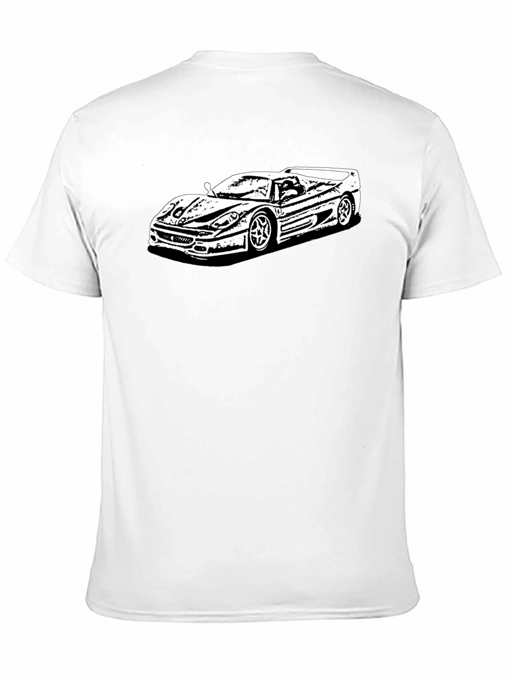 Car Graphic Tee - Cool & Casual Black T-Shirt