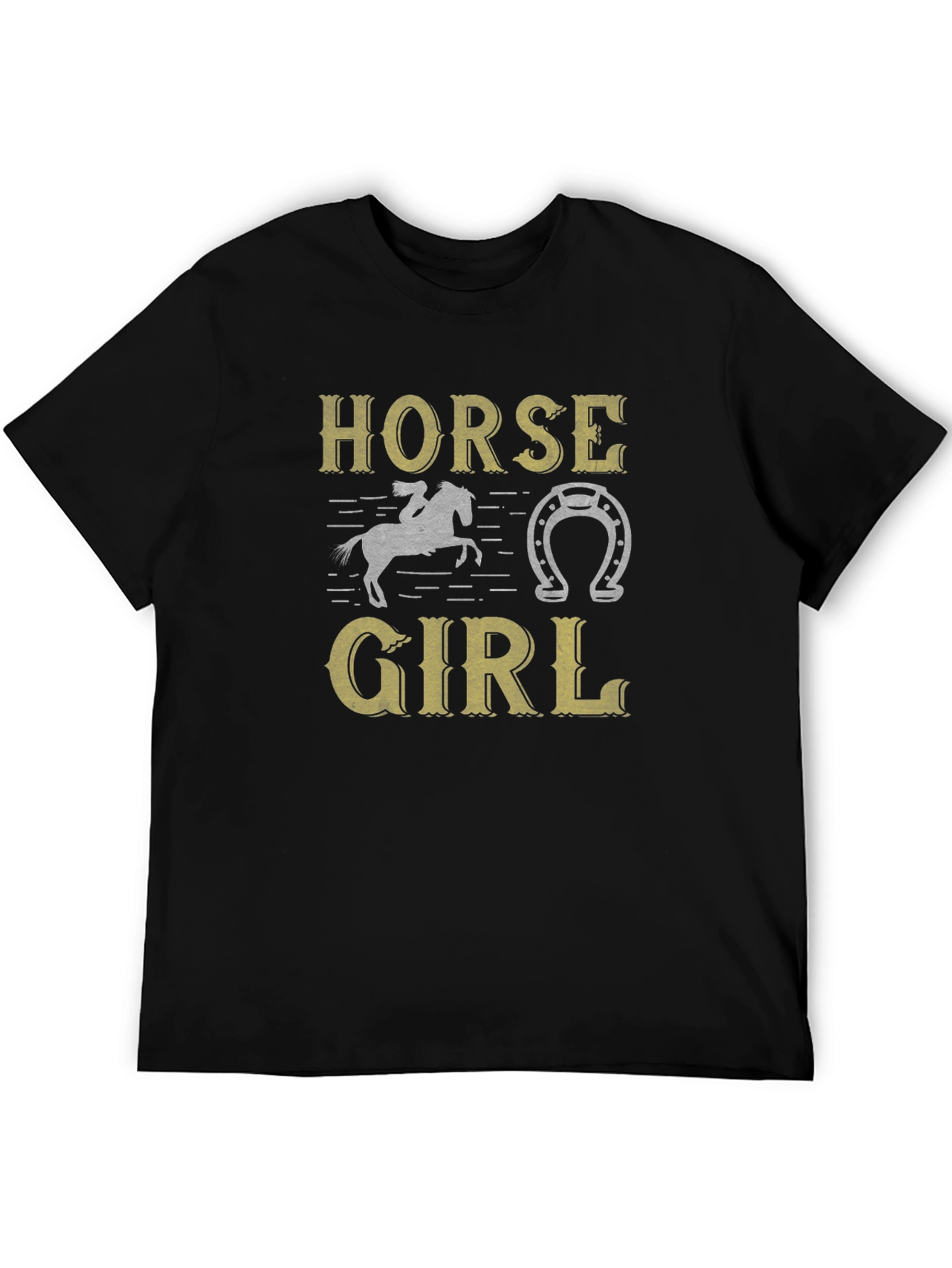 Horse Girl Graphic T-Shirt