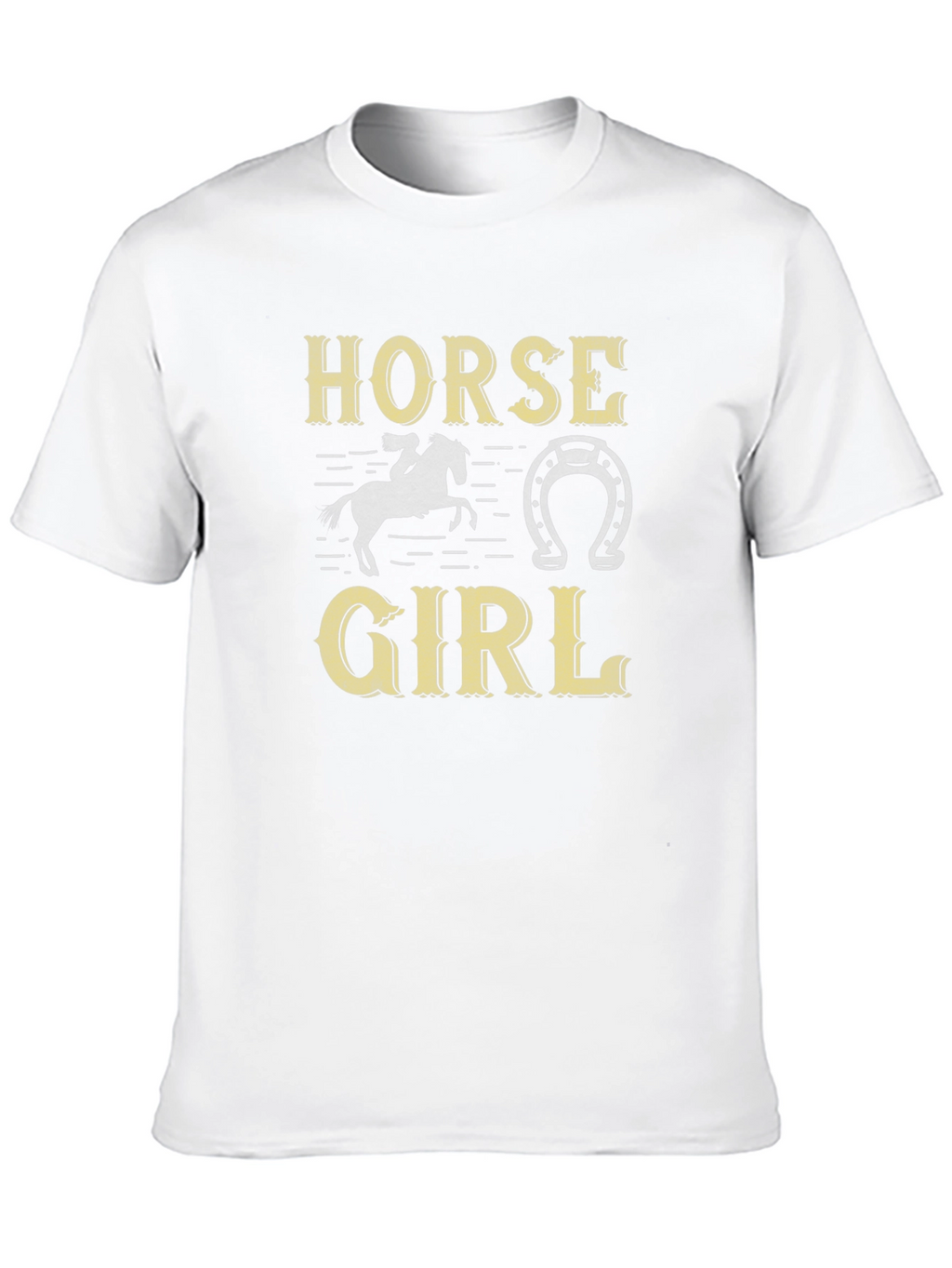 Horse Girl Graphic T-Shirt