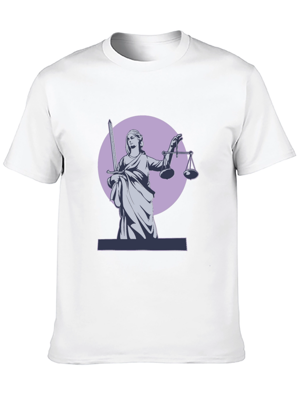 Justice Scale T-Shirt - Law and Order Tee