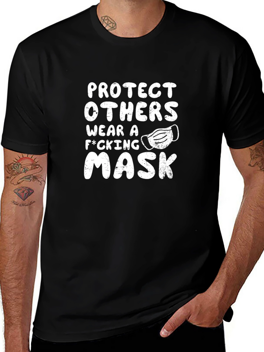 Protect Others Mask Graphic Tee