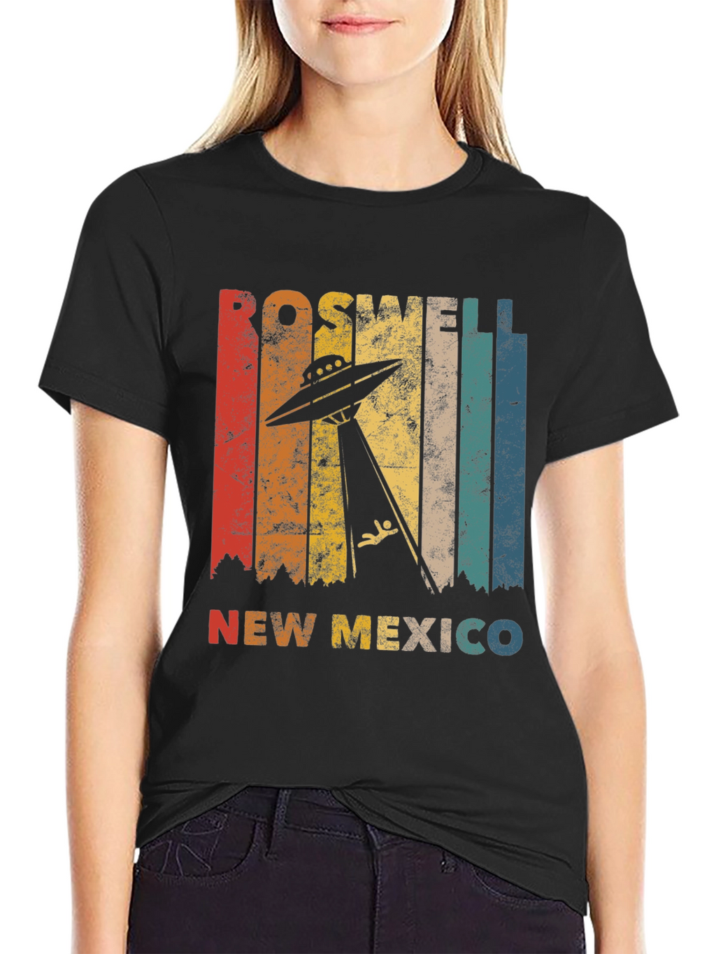Roswell New Mexico UFO Abduction T-Shirt