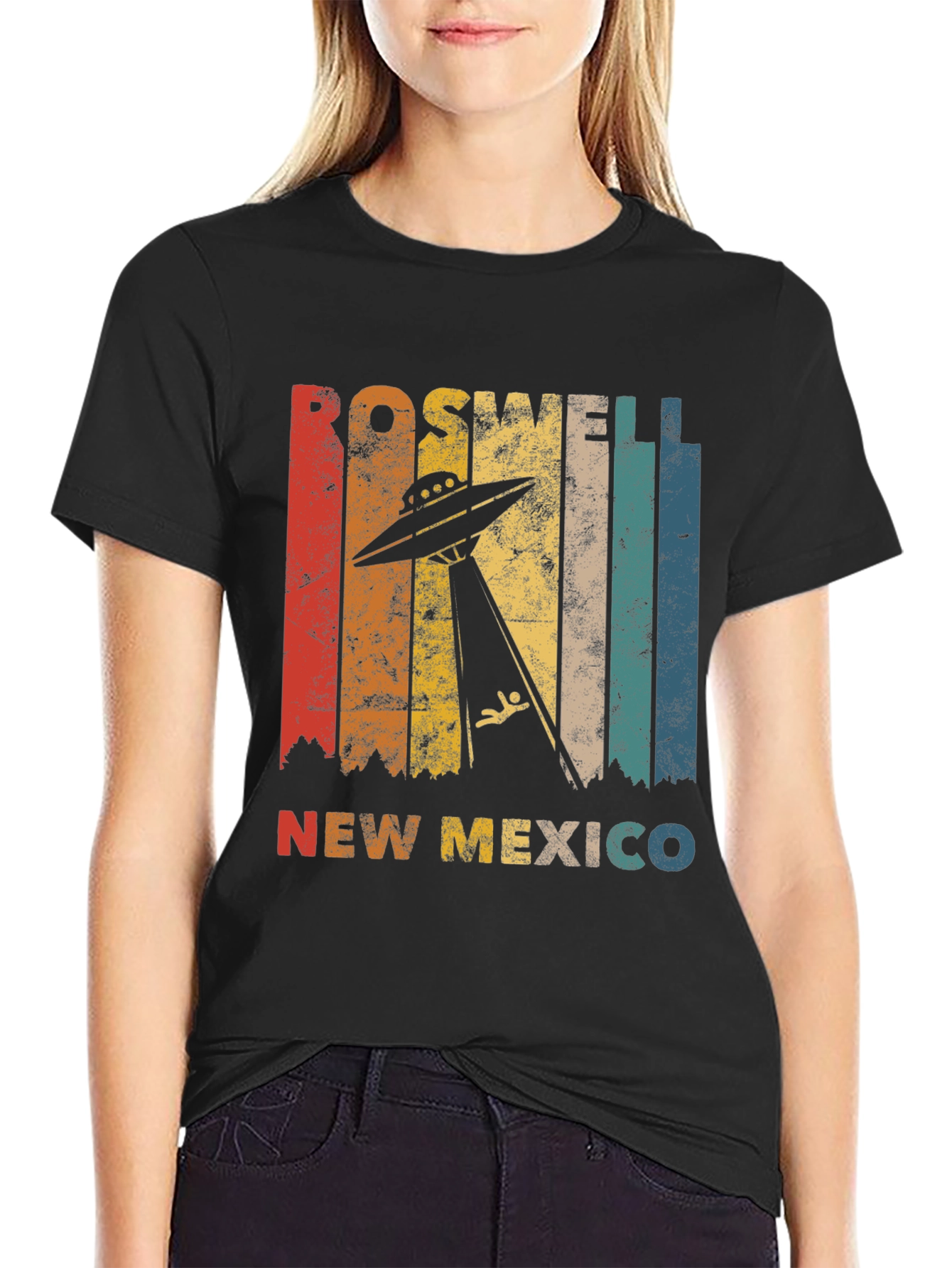 Roswell New Mexico UFO Abduction T-Shirt