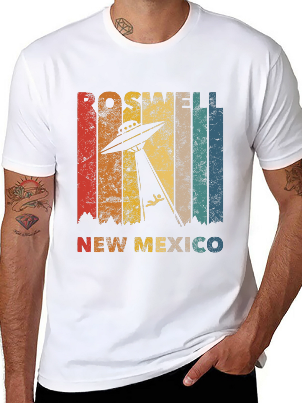 Roswell New Mexico UFO Abduction T-Shirt