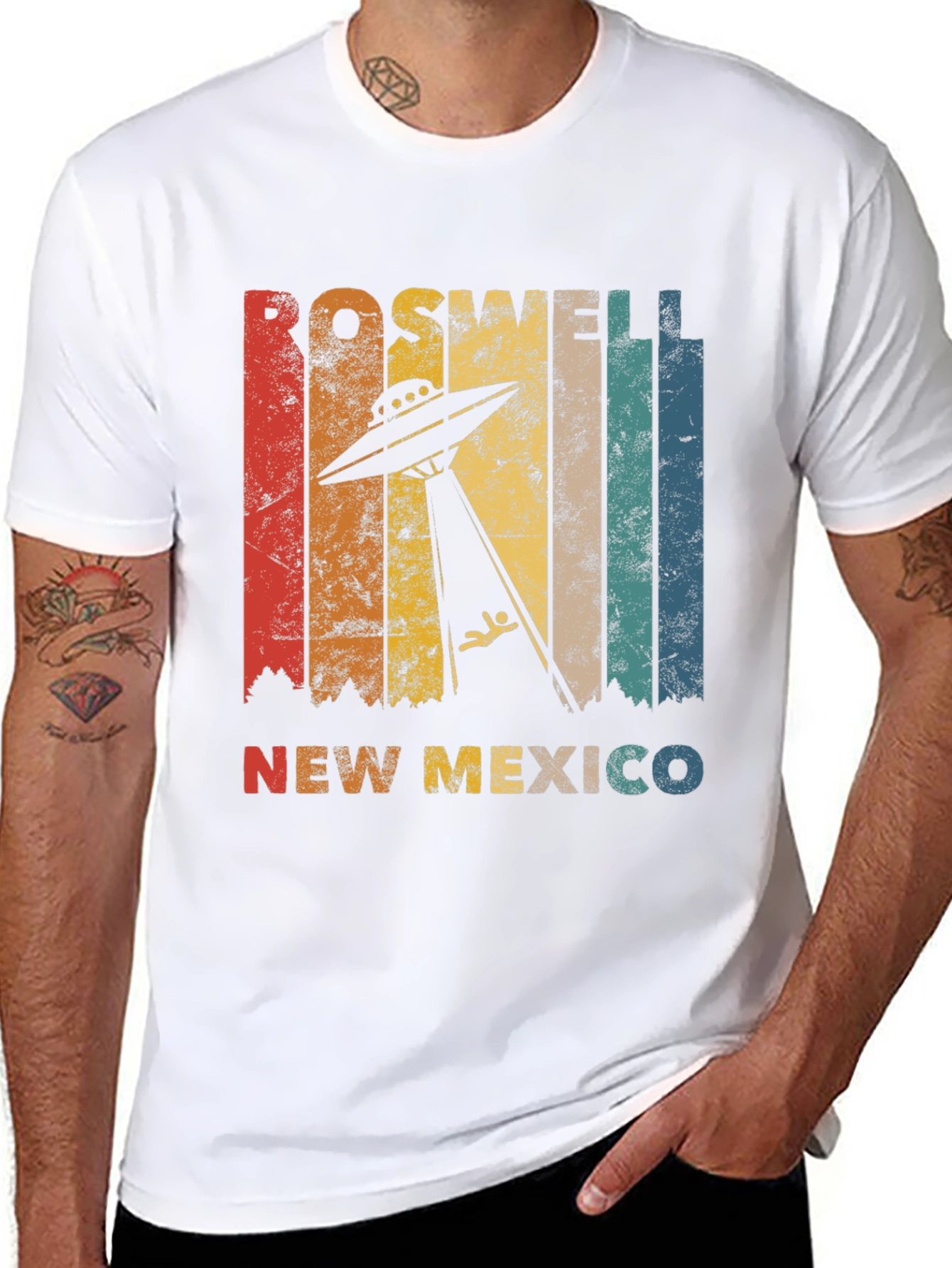 Roswell New Mexico UFO Abduction T-Shirt