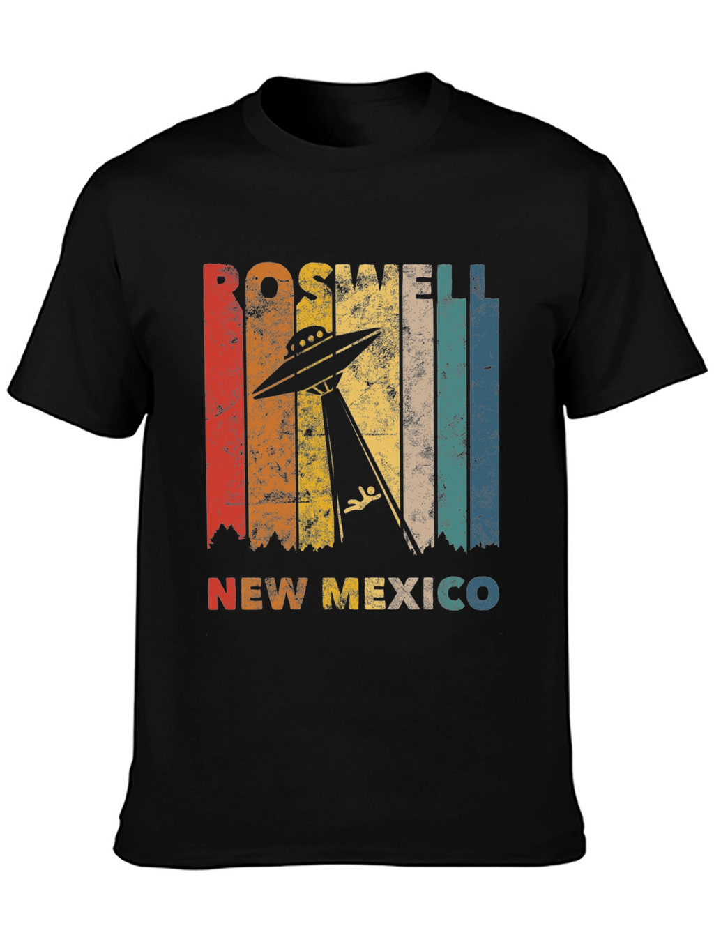 Roswell New Mexico UFO Abduction T-Shirt