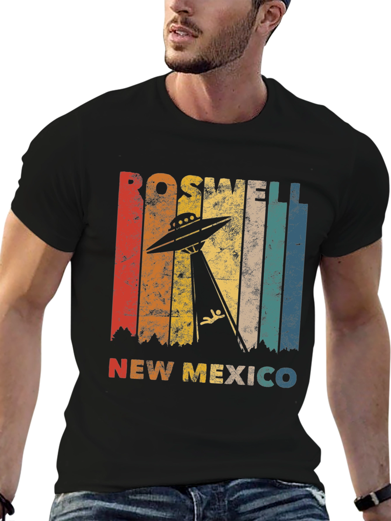 Roswell New Mexico UFO Abduction T-Shirt