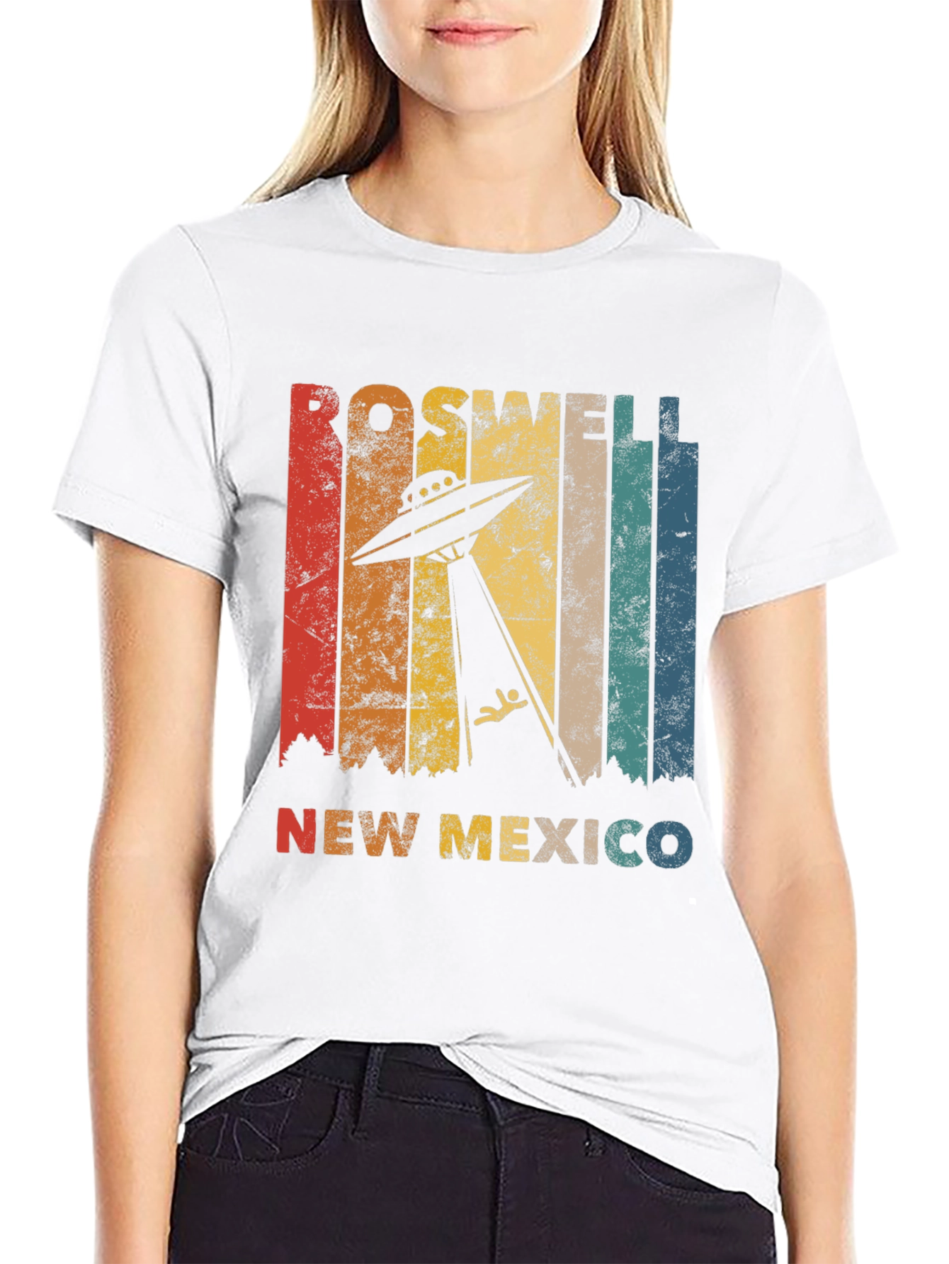 Roswell New Mexico UFO Abduction T-Shirt
