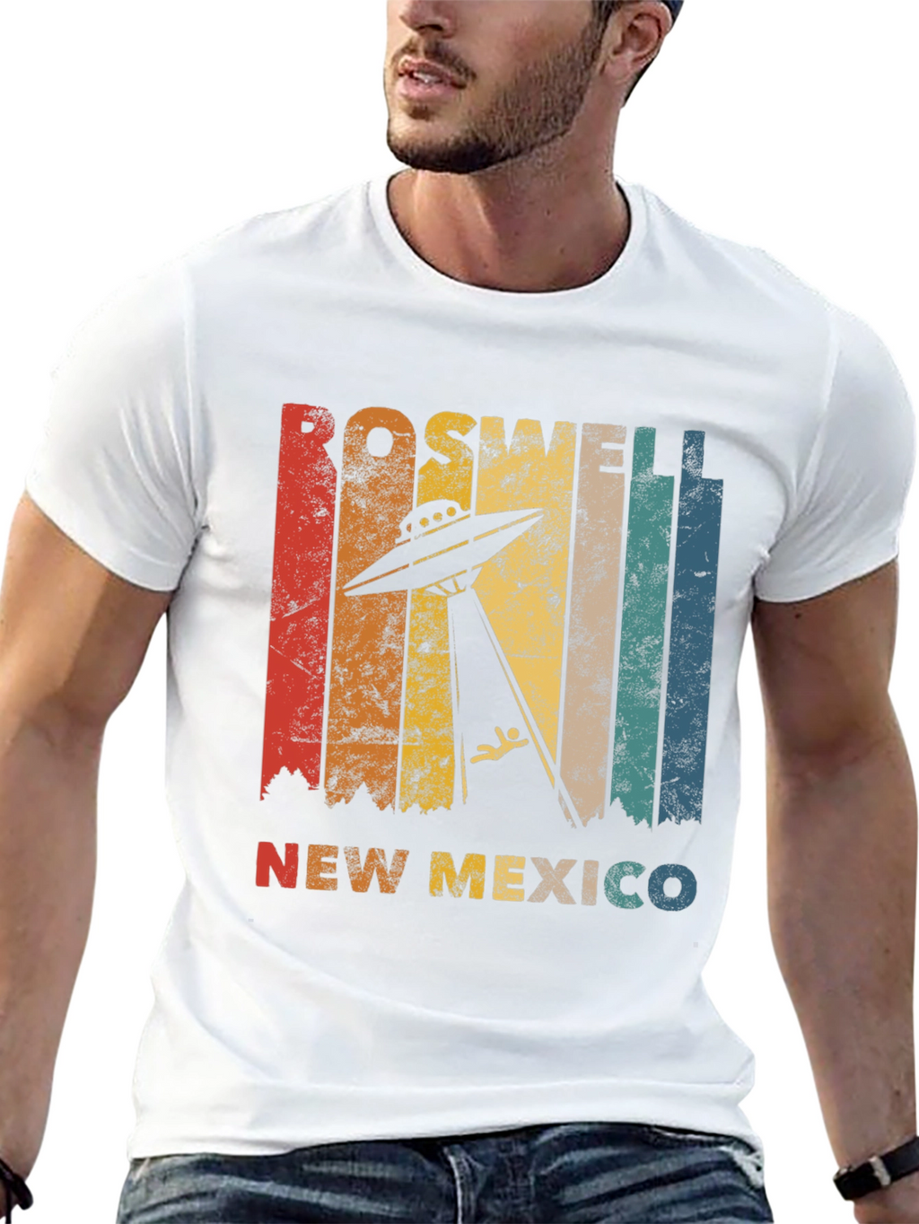 Roswell New Mexico UFO Abduction T-Shirt