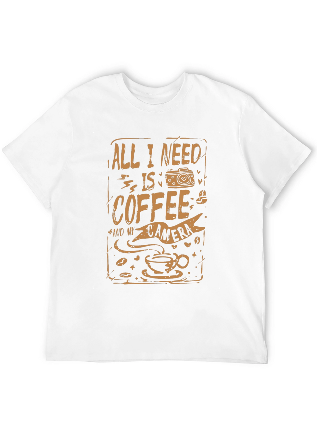 Coffee & Camera Graphic Tee - Photographers Essential