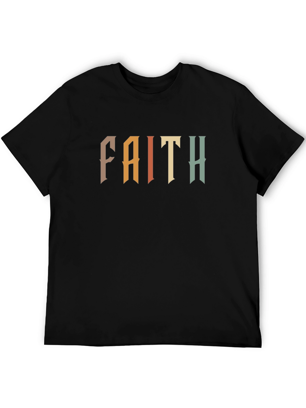 Faith Graphic Tee - Retro Design