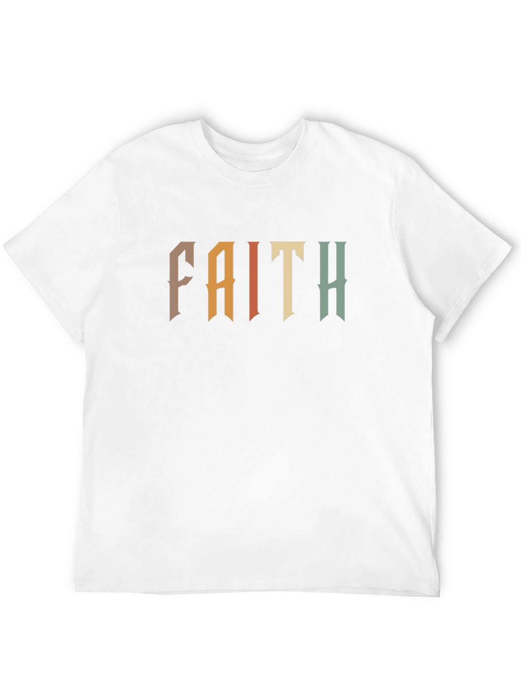 Faith Graphic Tee - Retro Design