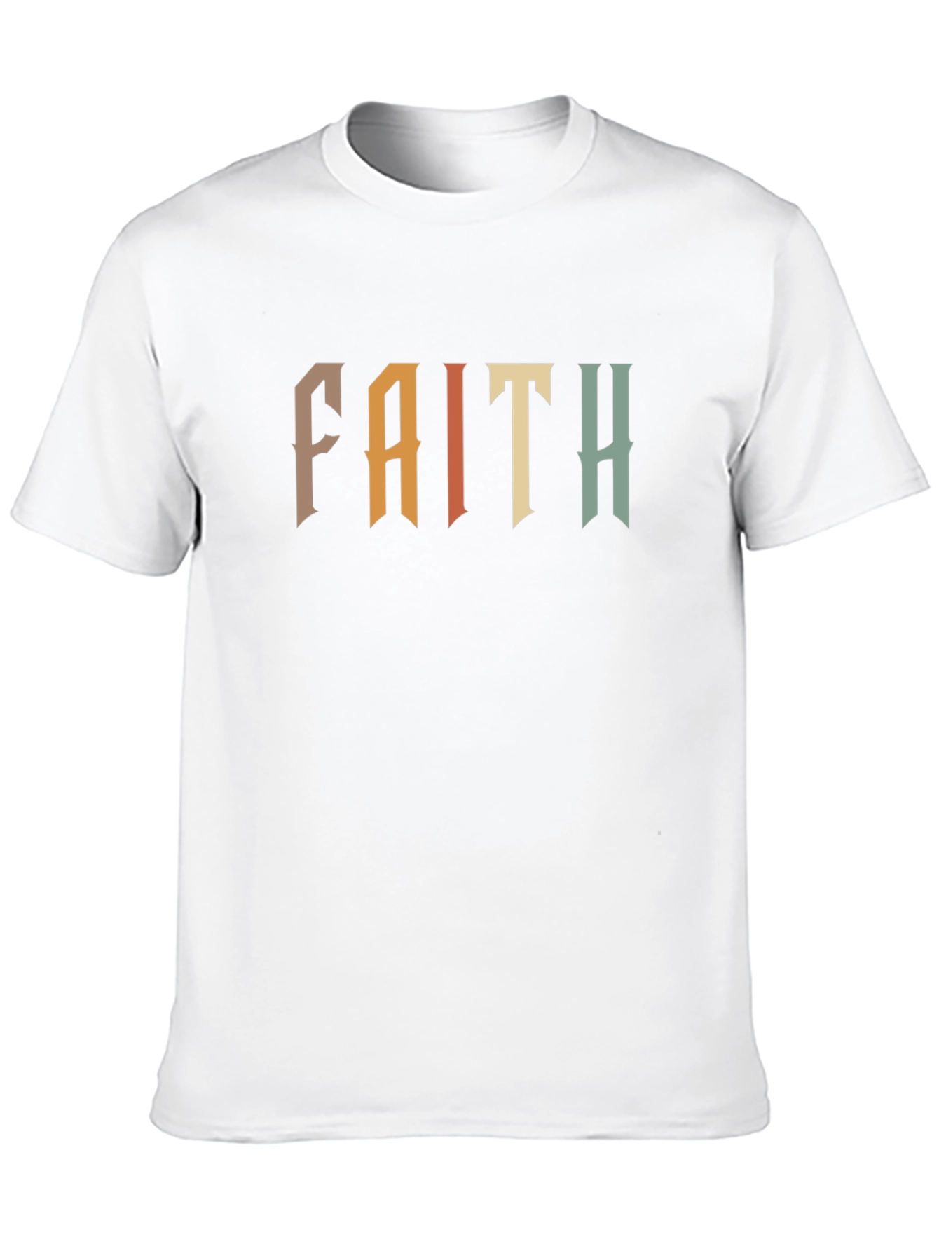 Faith Graphic Tee - Retro Design