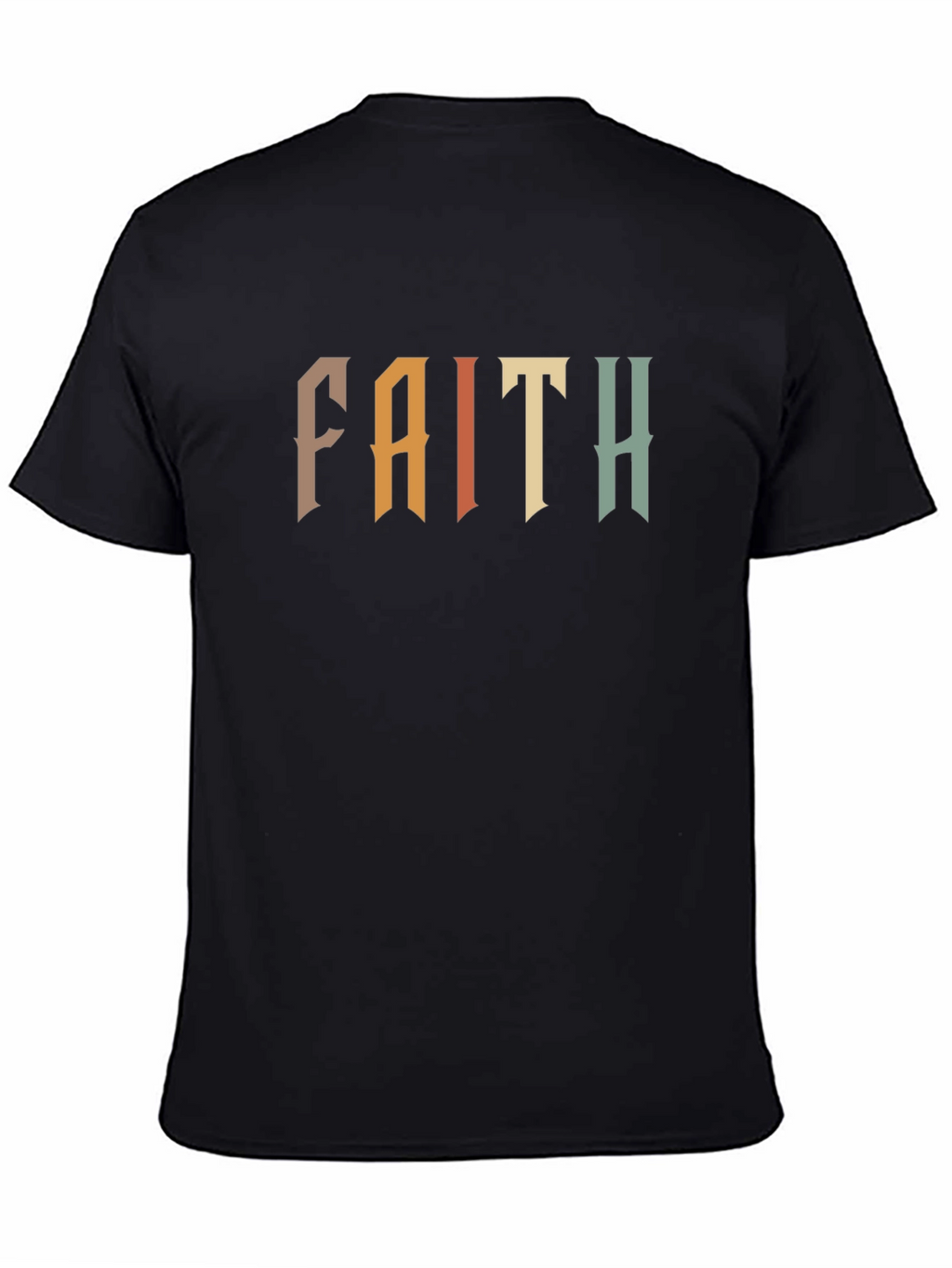 Faith Graphic Tee - Retro Design
