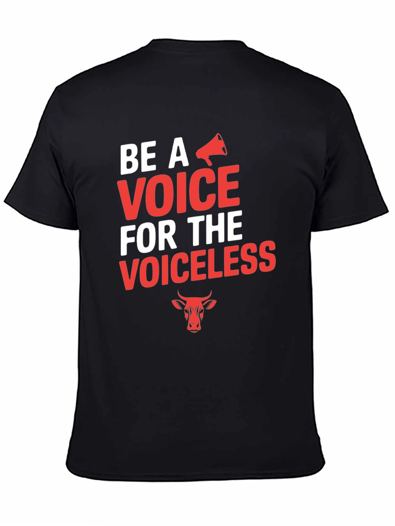 Voice for the Voiceless Graphic Tee - Vegan Animal Rights