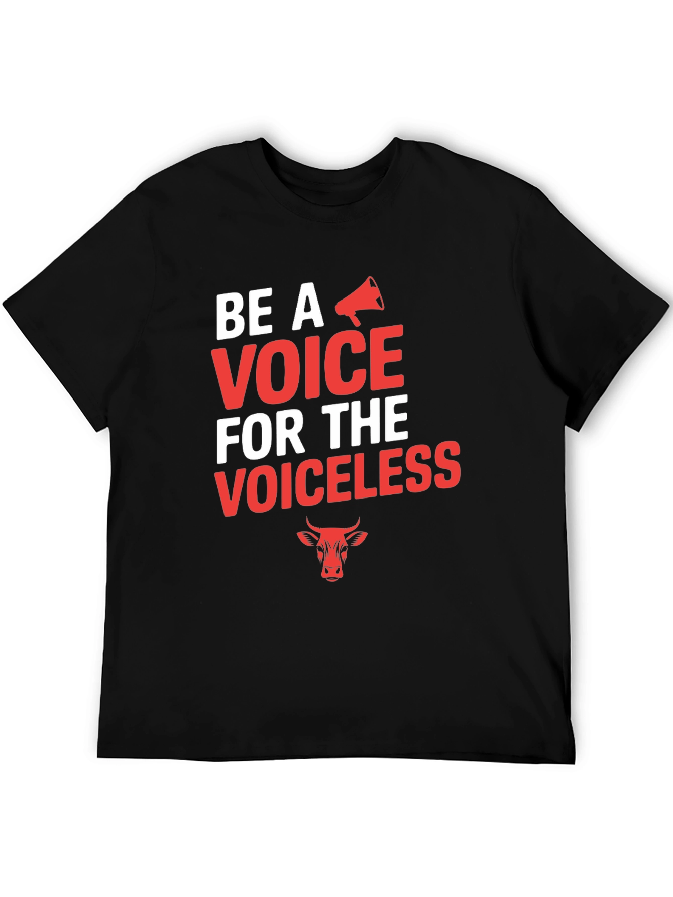 Voice for the Voiceless Graphic Tee - Vegan Animal Rights