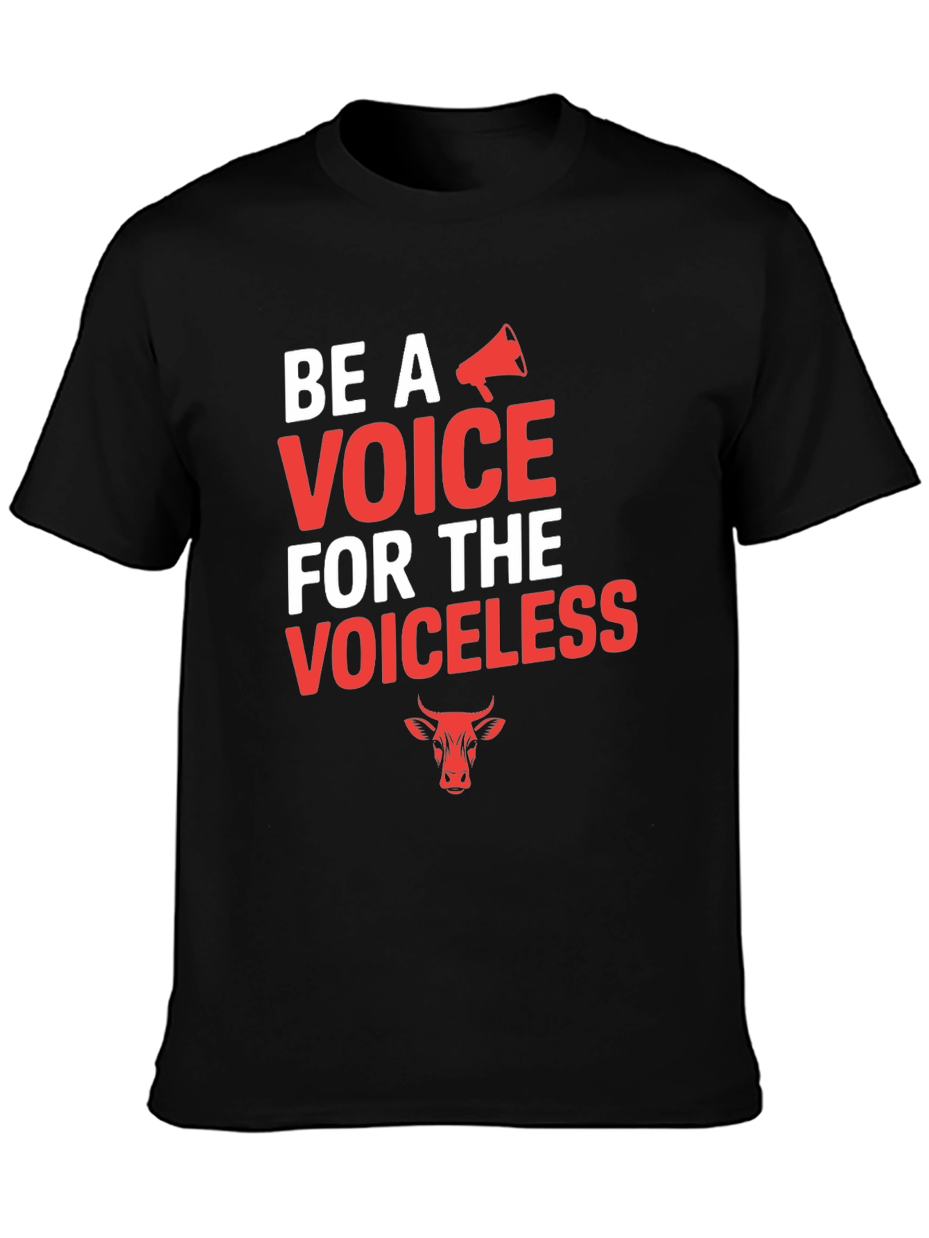 Voice for the Voiceless Graphic Tee - Vegan Animal Rights