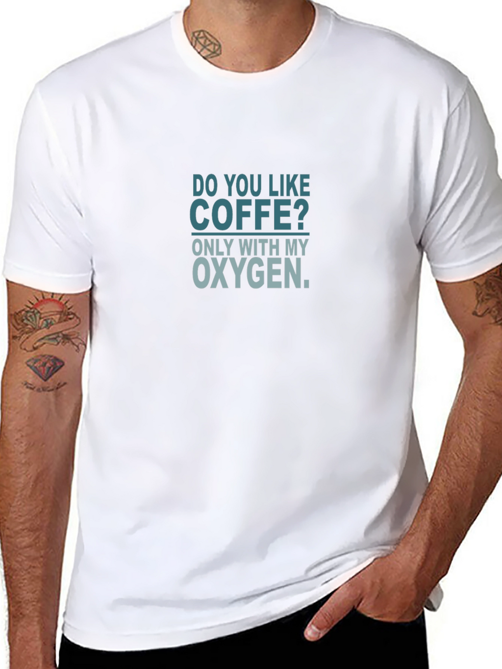 Coffee Lover Black T-Shirt - Oxygen Humor