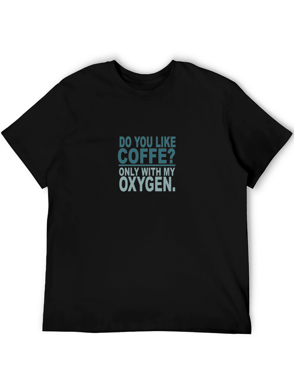 Coffee Lover Black T-Shirt - Oxygen Humor