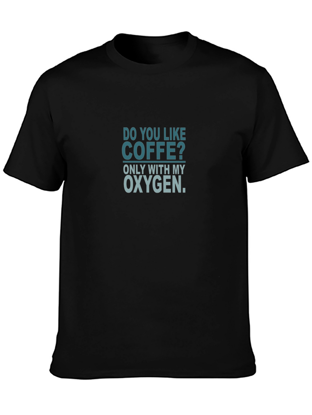 Coffee Lover Black T-Shirt - Oxygen Humor