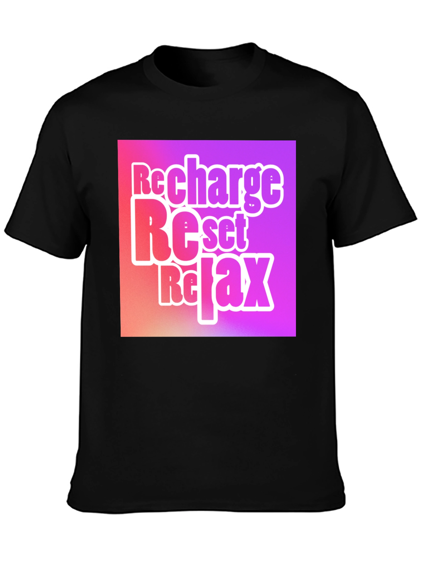 Recharge Reset Relax Graphic Tee