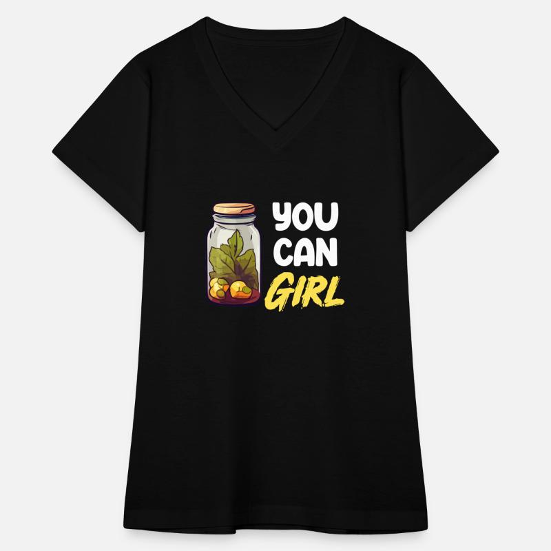 You Can Girl Canning Season Preserving Farmers