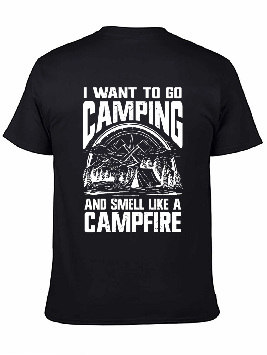Camping Campfire Graphic Tee
