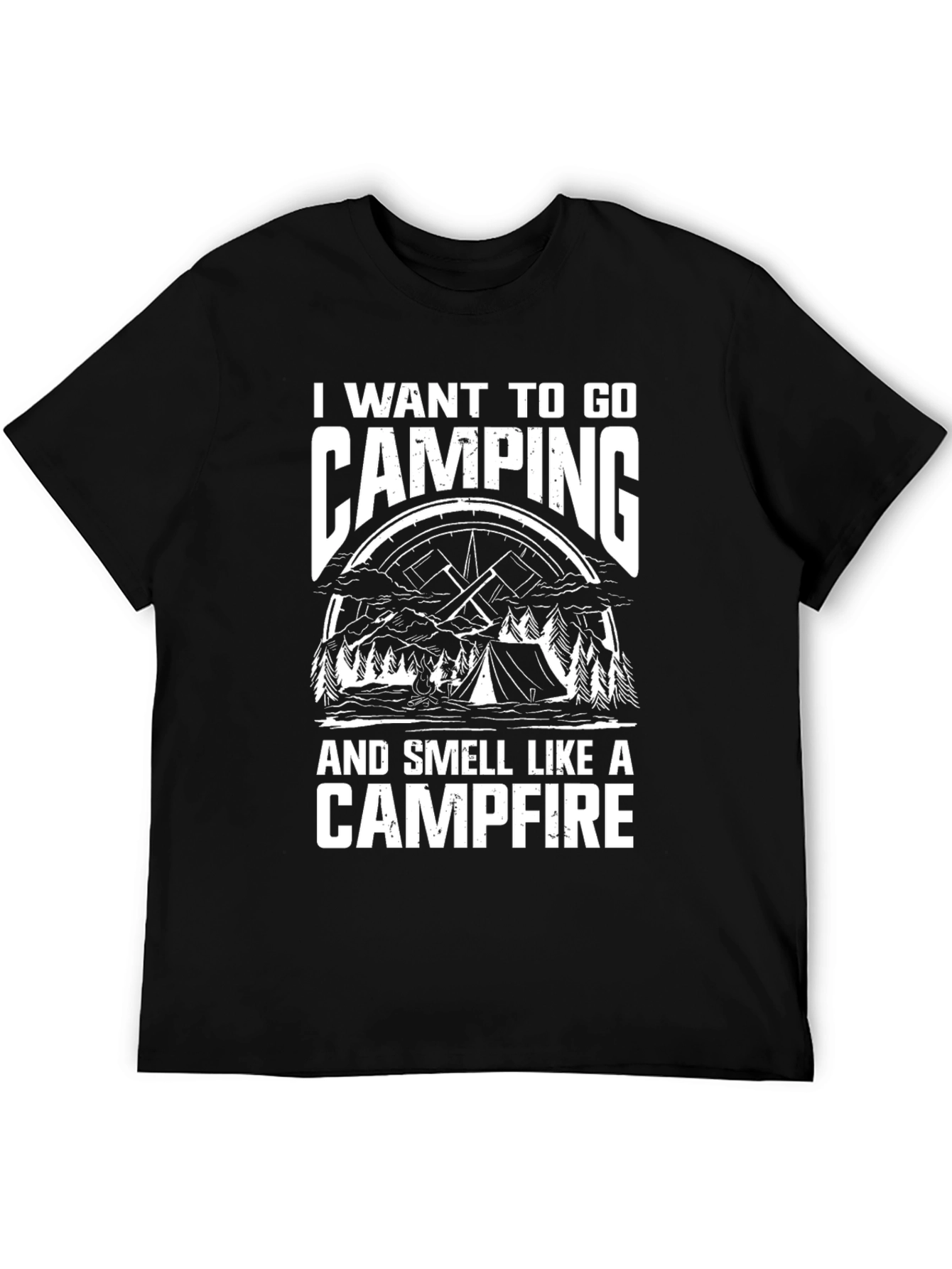 Camping Campfire Graphic Tee