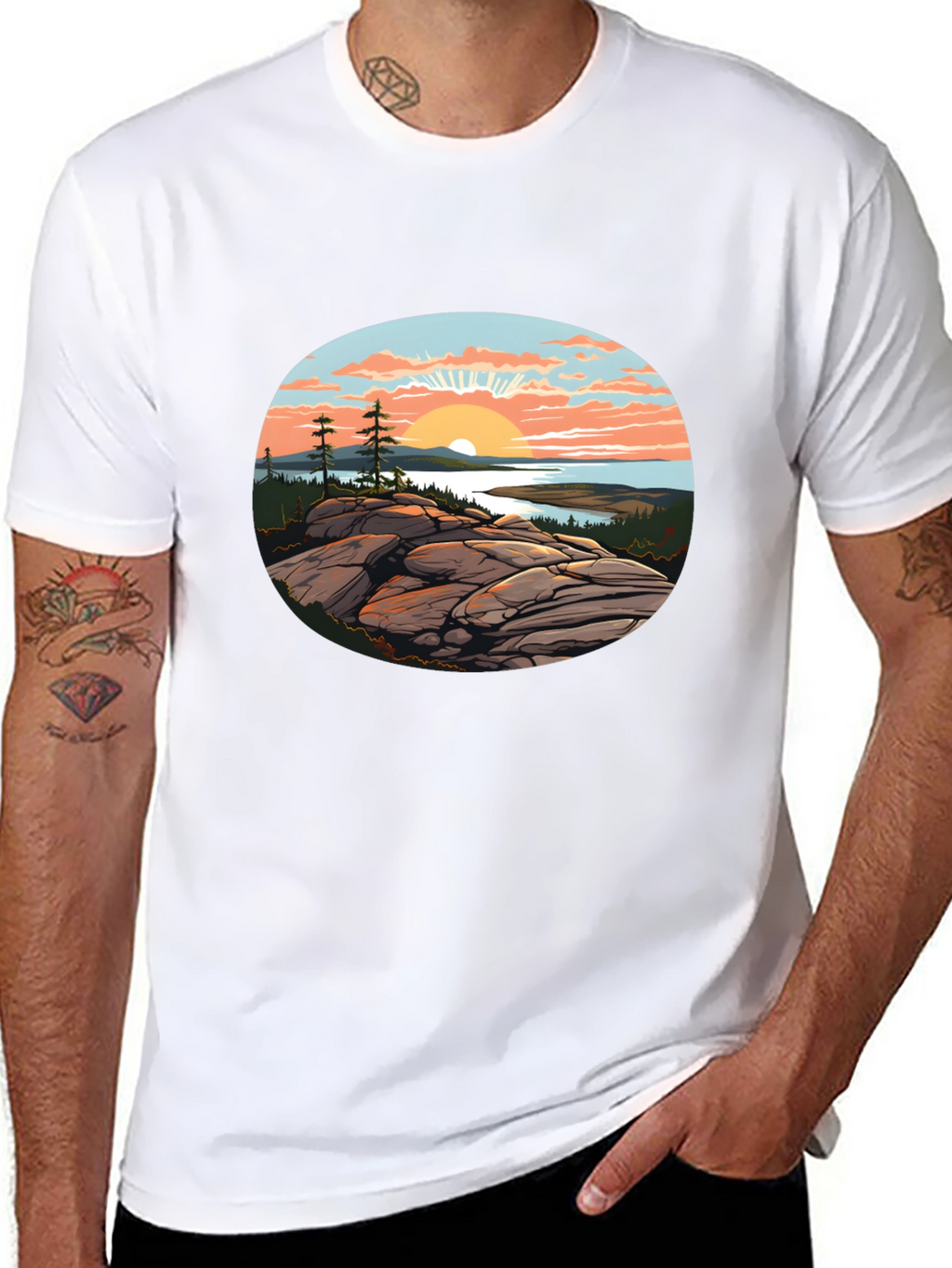 Scenic Sunrise T-Shirt