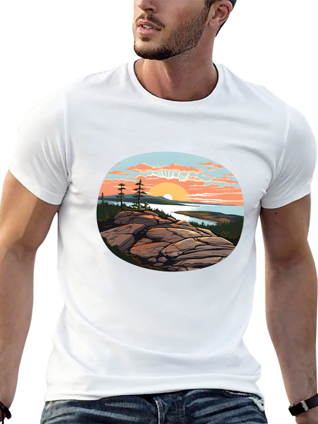 Scenic Sunrise T-Shirt