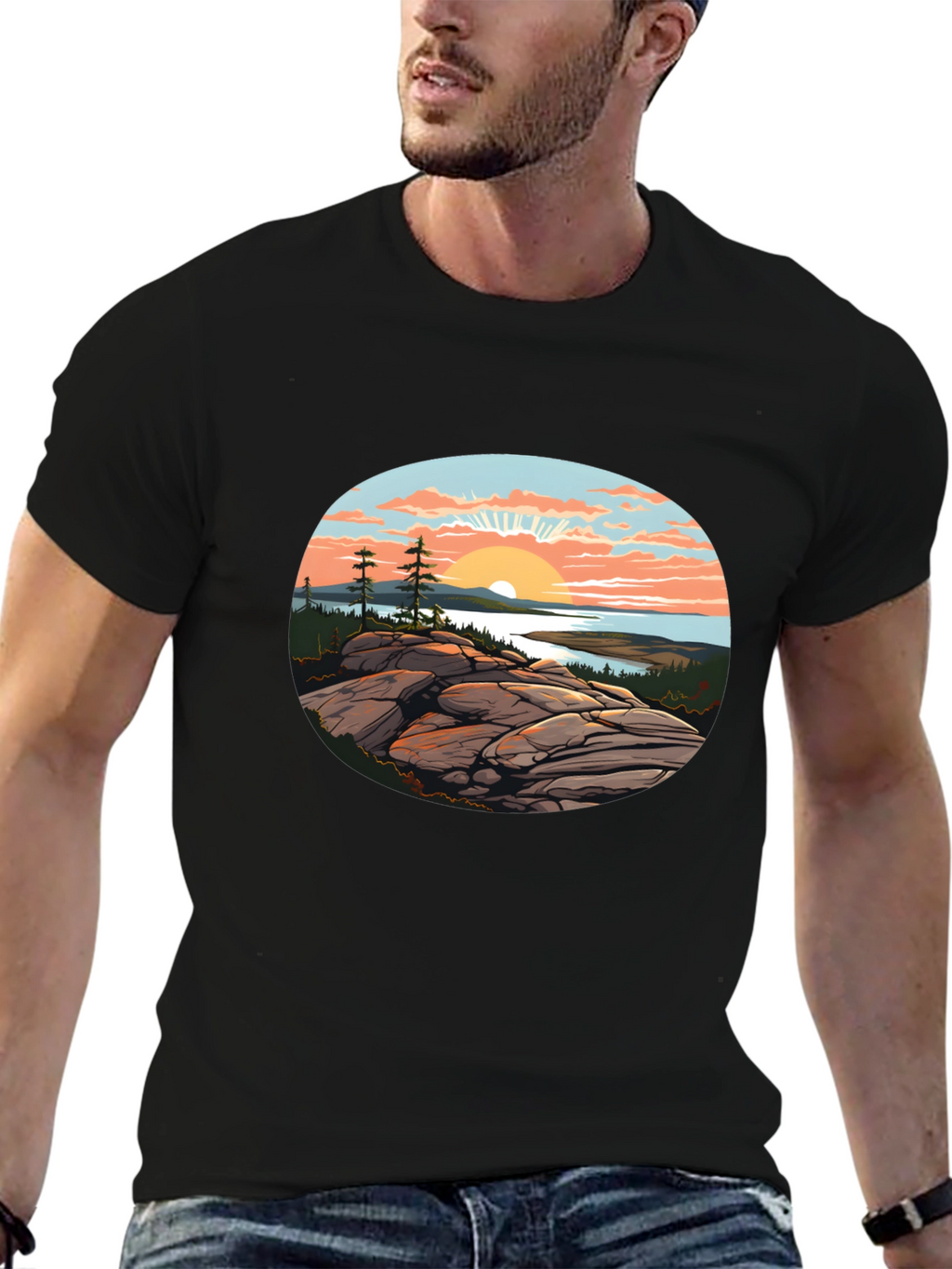 Scenic Sunrise T-Shirt
