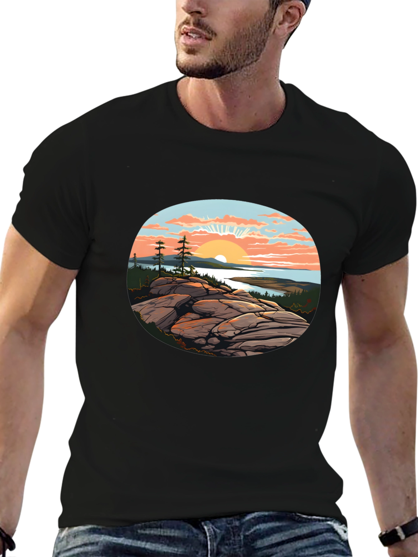 Scenic Sunrise T-Shirt