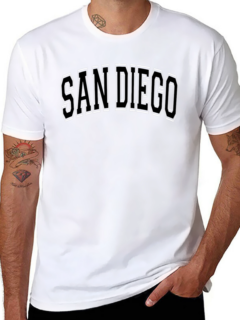 San Diego Graphic T-Shirt - Classic Style
