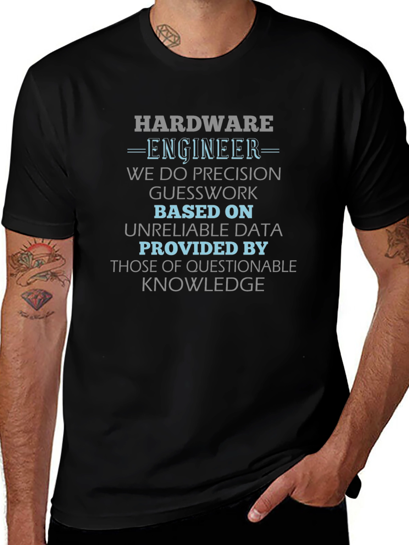 Hardware Engineer T-Shirt - Precision & Knowledge