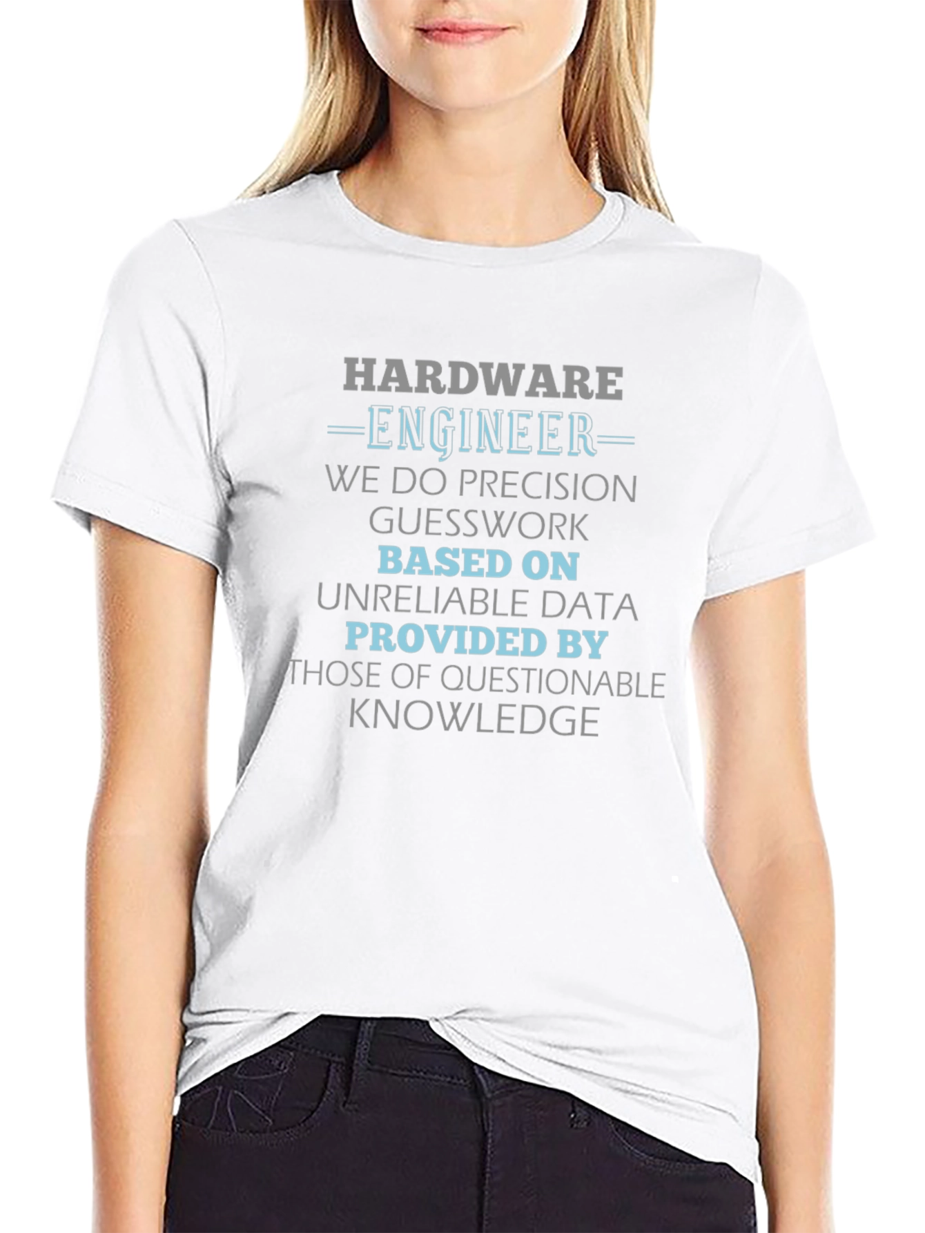 Hardware Engineer T-Shirt - Precision & Knowledge
